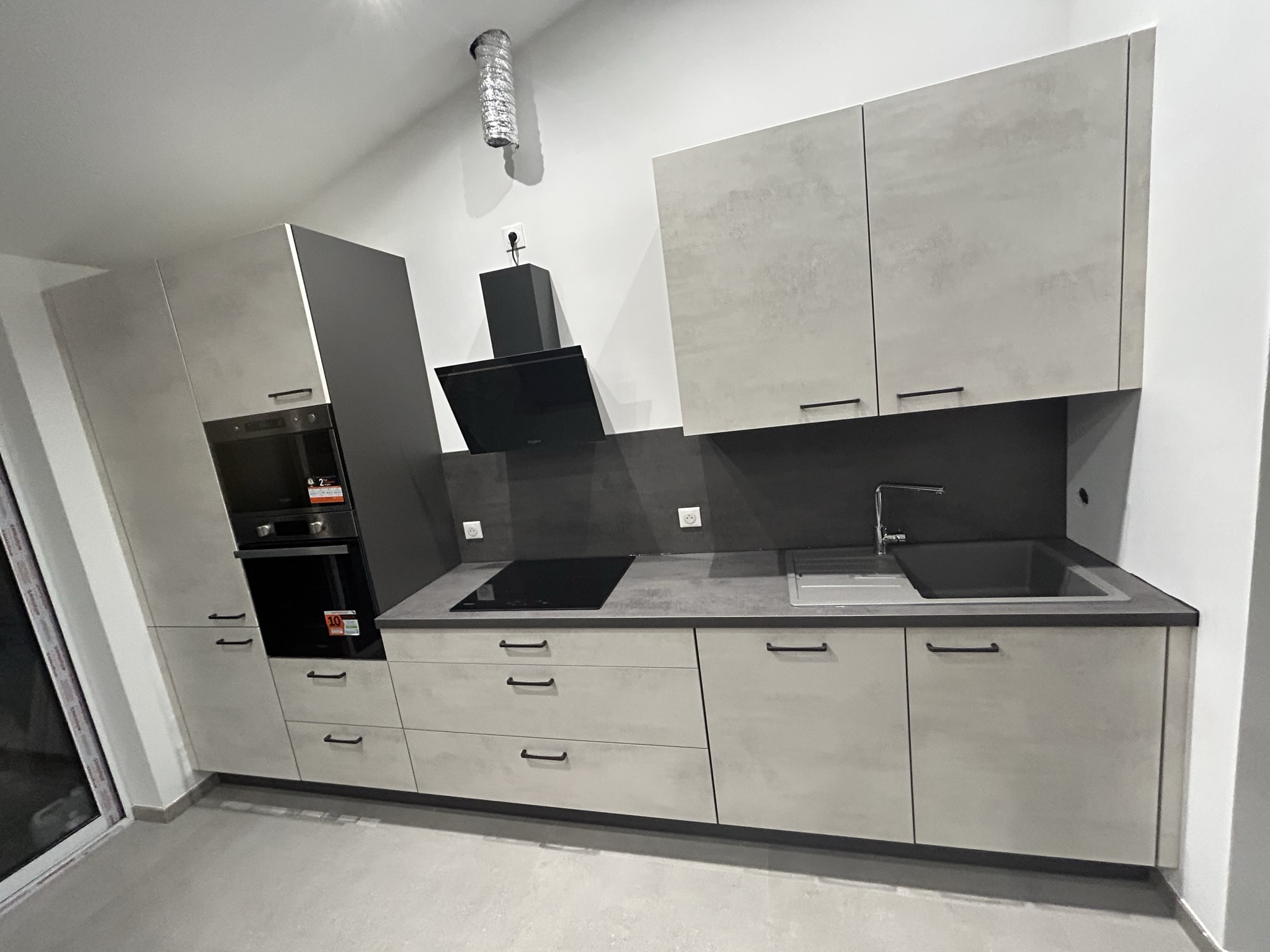 Cuisine effet béton